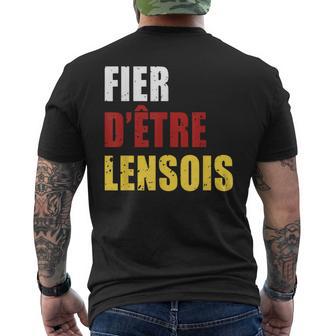 Fier D'être Lensois Objectif De Football Humour Cadeau T-shirt imprimé au dos - Cadeauxyz