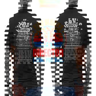 Firework Director Technician I Run You Run 4Th Of July Men's T-shirt Back Print - Thegiftio UK