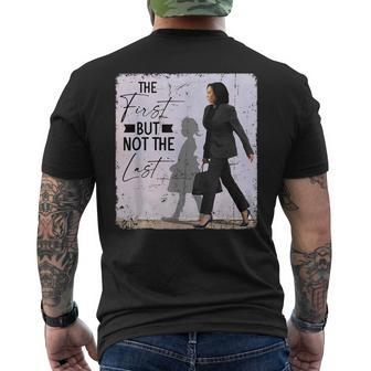 The First But Not The Last Kamala Harris Black History Month Men's T-shirt Back Print - Monsterry UK