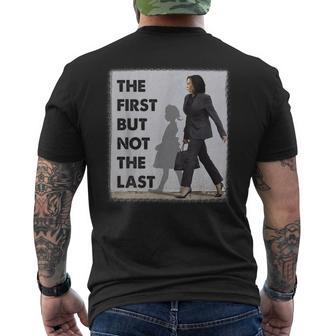 The First But Not The Last Kamala Harris Ruby Bridges Madam Men's T-shirt Back Print - Monsterry UK