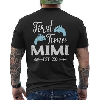 First Time Mimi Est 2024 Men's T-shirt Back Print - Monsterry