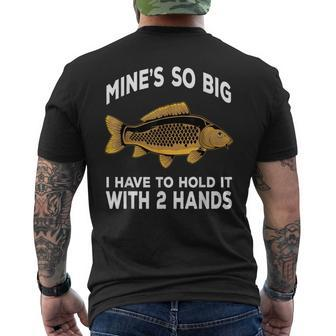 Fisherman Saying Carp Fish Joke Men's Carp Fishing Men's T-shirt Back Print - Thegiftio UK