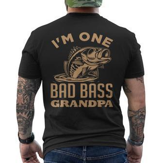 Fishing- Dont Be Dumb Bass Dad Men's T-shirt Back Print - Monsterry UK