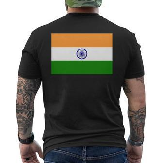 Flag Of India Cool Indian Flag T-Shirt Mens Back Print T-shirt | Seseable CA