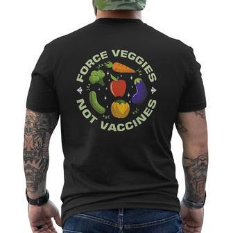 Force Veggies Mens Back Print T-shirt - Thegiftio UK