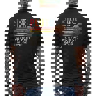Never Forget Pluto Estilo Retro Divertido Espacio Divertido Ciencia Divertida Camiseta Hombre Estampado Espalda - Regaloses