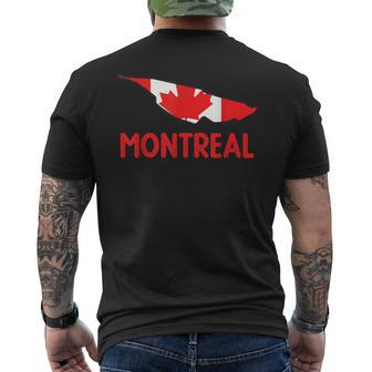 Formula Montreal Canada Racing Circuit Car Map Grand Prix Men's T-shirt Back Print - Monsterry AU