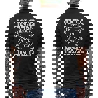 Formula Racing Mónaco Circuito Calle De Mónaco 2023 Coche De Carreras Camiseta Hombre Estampado Espalda - Regaloses