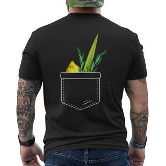 Four Species Feast Of Tabernacles Holiday Sukkot 2024 Pocket Men's T-shirt Back Print - Monsterry CA