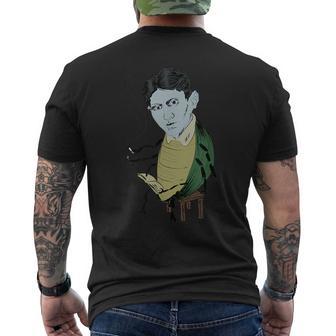 Franz Kafka Vermin Transformation Literature T-Shirt mit Rückendruck - Seseable