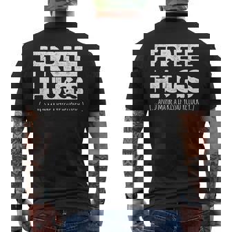 Free Hugs Free Hugs T-shirt imprimé au dos - Cadeauxyz