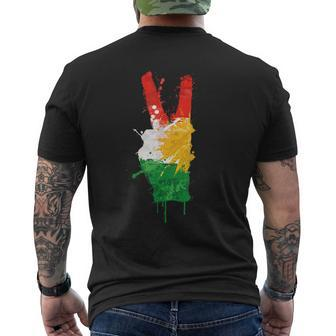 Free Kurdistan T-Shirt mit Rückendruck - Seseable