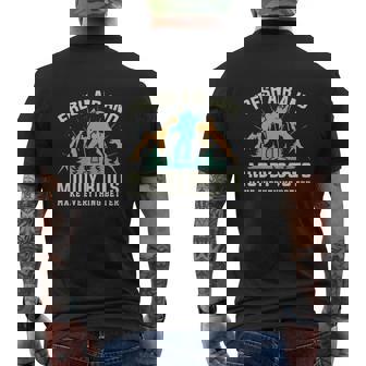 Fresh Air And Muddy Boots Make Everything Better Explore Travel Lover Mens Back Print T-shirt - Thegiftio
