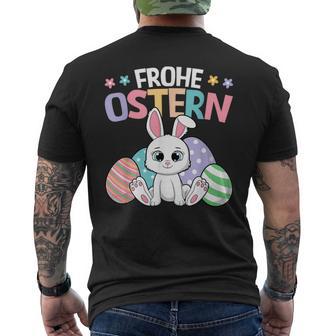 Frohe Ostern Bunny Easter Bunny T-Shirt mit Rückendruck - Geschenkecke