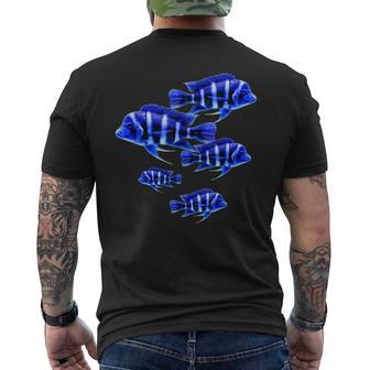 Frontosa Cichlid Large T-Shirt mit Rückendruck - Seseable