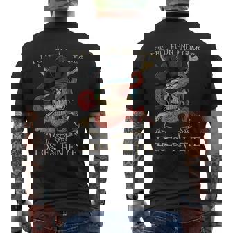 All Fun And Games Until Someone Loses An Eye Pirate Men's T-shirt Back Print - Thegiftio
