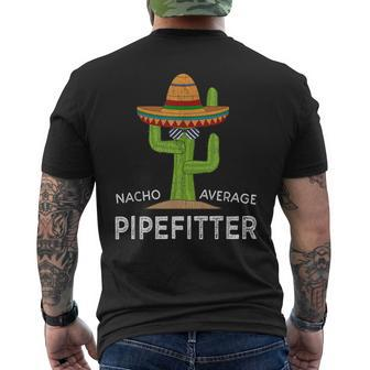Fun Hilarious Meme Saying Union Pipefitter Worker Men's T-shirt Back Print - Monsterry UK