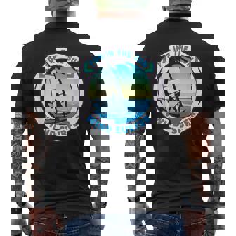 Fun In The Sun Wind Surfer Men's T-shirt Back Print - Thegiftio