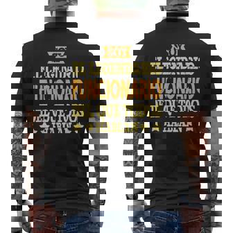 Funcionario Profesión Divertida Funcionario Camiseta Hombre Estampado Espalda - Regaloses