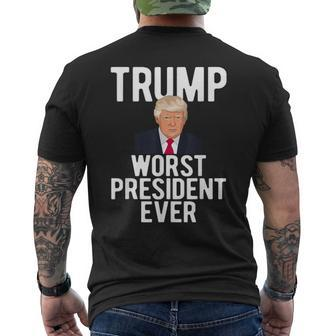 Funk Fck F Donald Trump Impeach President Anti Republican Men's T-shirt Back Print - Monsterry AU