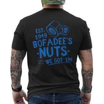 Bofadees Nuts We Got 'Em Men Women Men's T-shirt Back Print - Monsterry UK