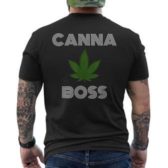 Cannaboss Cannabannoid Hemp Men's T-shirt Back Print - Monsterry UK