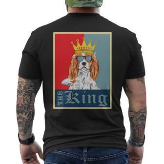 Cavalier King Charles Spaniel Puppy Cute Love T Men's T-shirt Back Print | Mazezy
