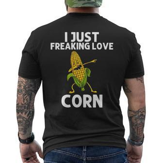 Corn Corn The Cob Costume Farmer Men's T-shirt Back Print | Mazezy