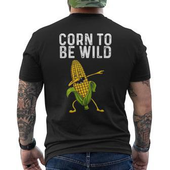 Corn For Corn The Cob Costume Farmer Men's T-shirt Back Print | Mazezy