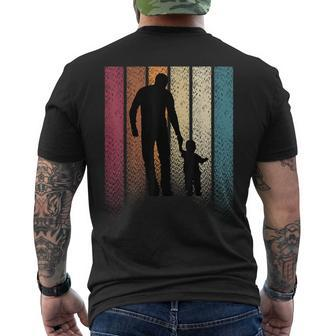 Dad And Son Our First Fathers Day Together 2024 Baby Men's T-shirt Back Print - Monsterry AU