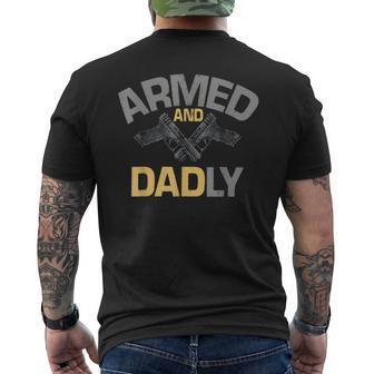 Deadly Father For Fathers Day 2024 Men's T-shirt Back Print - Seseable
