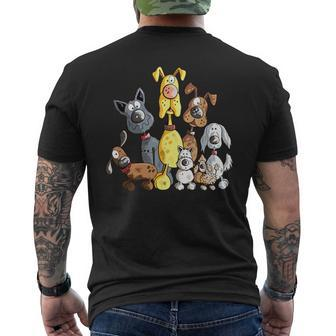 Dog Poo I Dog Team I Dog I Dog Fun T-Shirt mit Rückendruck - Seseable