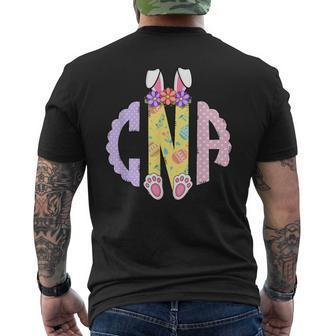 Easter Bunny Cna Certified Nursing Assistants Rabbit Men's T-shirt Back Print - Monsterry DE
