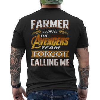 Farmer T Men's T-shirt Back Print | Mazezy
