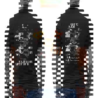 Future Veterinarian Cute Aspiring Vets Kids Mens Back Print T-shirt - Thegiftio UK