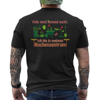 Gardener Rechenzentrum Garden Lovers T-Shirt mit Rückendruck - Seseable