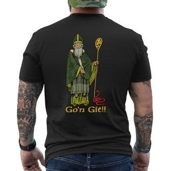 Go'n Git St Patrick's Day Men's T-shirt Back Print - Seseable