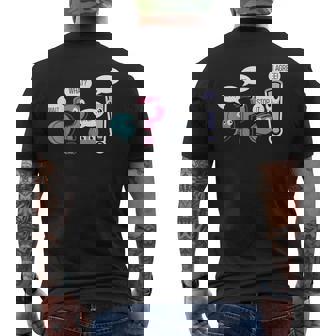 Grammar TeacherWait What Stop It I Agree Men's T-shirt Back Print - Seseable