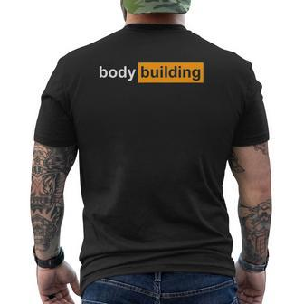 Gym Bodybuilding Sports Powerlifting Mens Back Print T-shirt | Mazezy