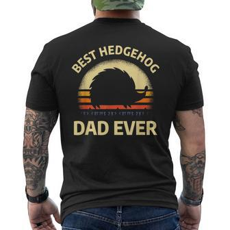 Hedgehogs Pet Animal Quote For A Hedgehog Lover Dad Men's T-shirt Back Print - Monsterry UK