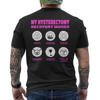 Hysterectomy Recovery And Uterus Cervix Surgery Men's T-shirt Back Print - Thegiftio UK