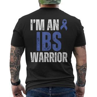 I'm An Ibs Warrior Irritable Bowel Syndrome Warrior Men's T-shirt Back Print - Seseable