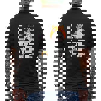 Love Hamsters Animal Toys Pets Lovers Mens Back Print T-shirt - Thegiftio