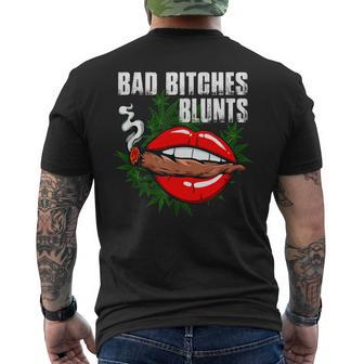 Marijuana Weed 420 Weed Sexy Lips Cannabis Marijuana Men's T-shirt Back Print - Seseable