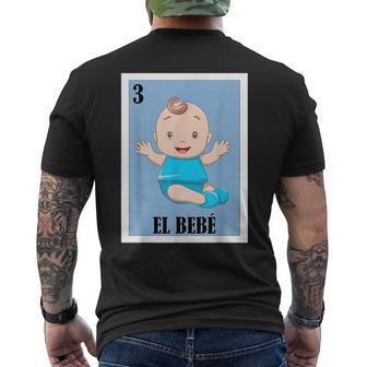 Mexican For Baby Showers El Bebe Men's T-shirt Back Print - Monsterry