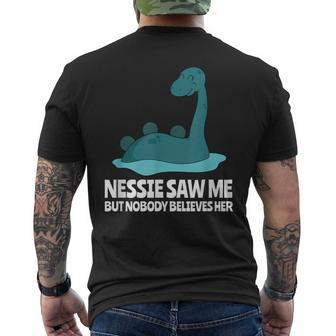 Nessie Monster Von Loch Ness Monster Scotland T-Shirt mit Rückendruck - Seseable