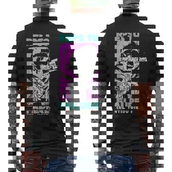 Reps To Failure Weightlifting Bodybuilding Fitness Gym Men's T-shirt Back Print - Thegiftio