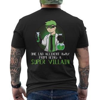Science Chemistry Laboratory Villain Lab Men's T-shirt Back Print - Monsterry DE