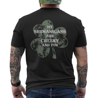 My Shenanigans Cheeky Fun Super Trooper St Pats Men's T-shirt Back Print - Monsterry UK