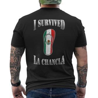 Spanglish Spanish Mexican Joke Camisas Chistosas Men's T-shirt Back Print - Monsterry